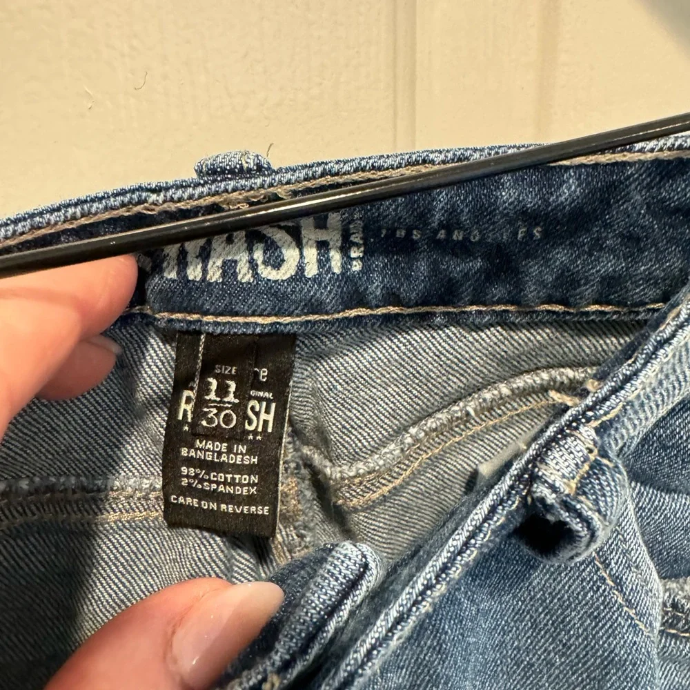 REWASH Brand Super High Rise Mom Jeans Size 11/30